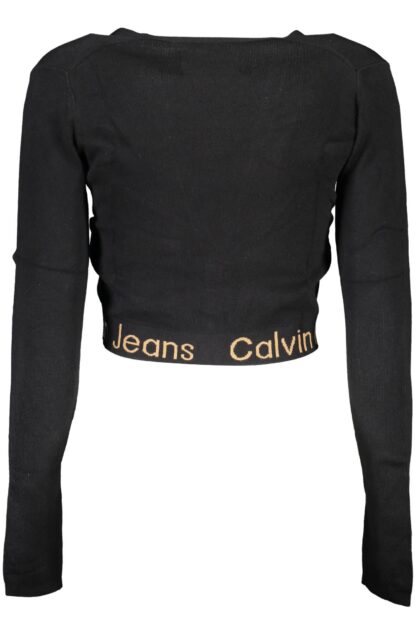 Calvin Klein - Black Lyocell Women Sweater