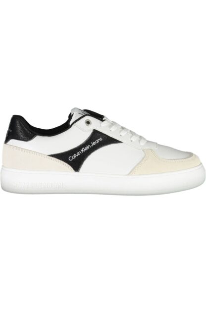 Calvin Klein - White Polyester Men Sneaker