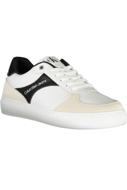 Calvin Klein - White Polyester Men Sneaker