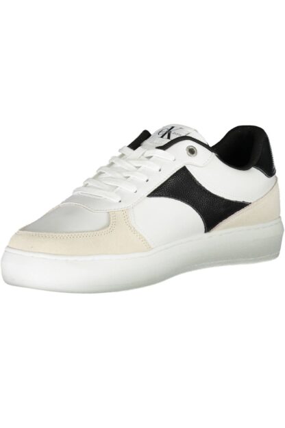 Calvin Klein - White Polyester Men Sneaker