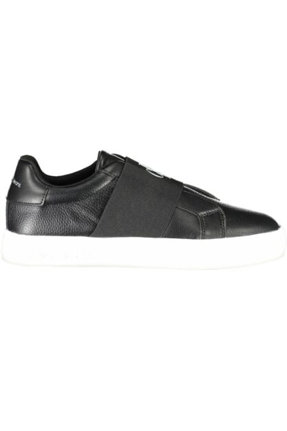 Calvin Klein - Black Leather Women Sneaker