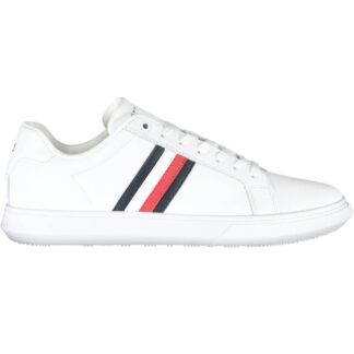 Tommy Hilfiger - White Polyester Men Sneaker