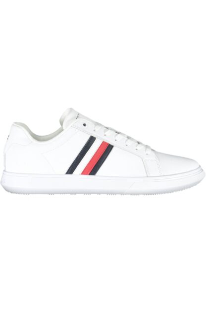 Tommy Hilfiger - White Polyester Men Sneaker