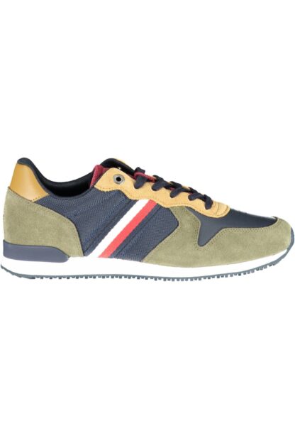 Tommy Hilfiger - Green Polyester Men Sneaker