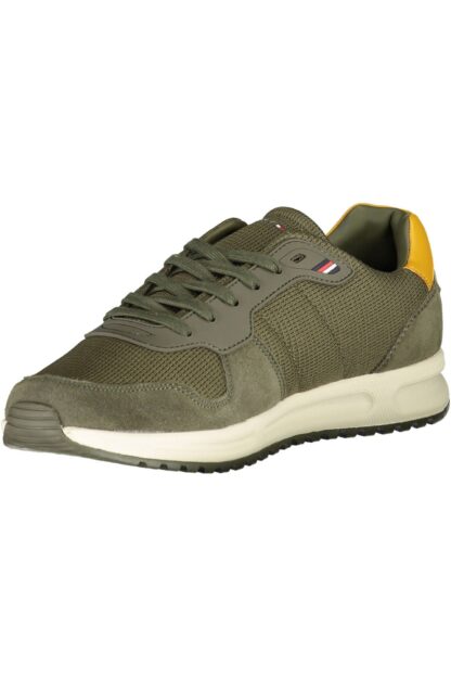 Tommy Hilfiger - Green Polyester Men Sneaker