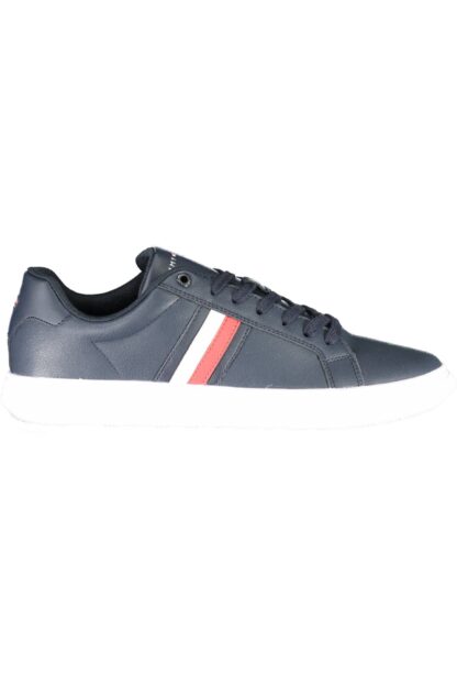 Tommy Hilfiger - Blue Recycled Polyester Men Sneaker