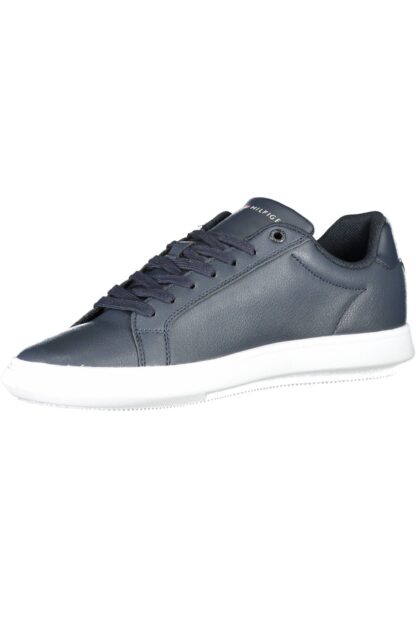 Tommy Hilfiger - Blue Recycled Polyester Men Sneaker