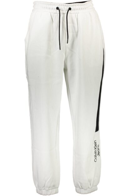 Calvin Klein - White Cotton Men Pants