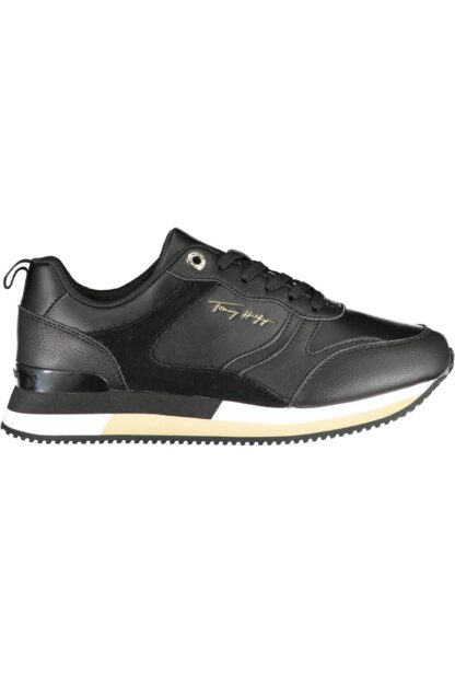 Tommy Hilfiger - Black Polyester Women Sneaker