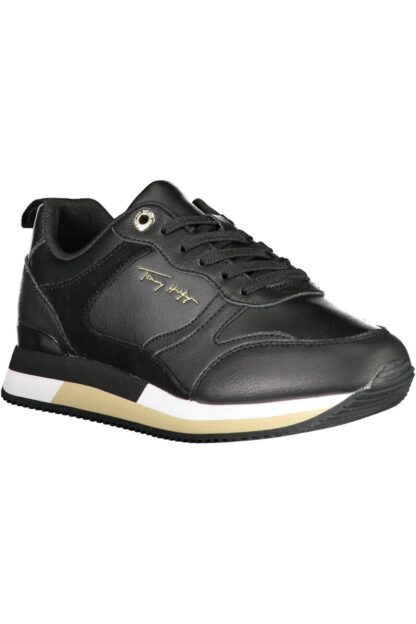 Tommy Hilfiger - Black Polyester Women Sneaker