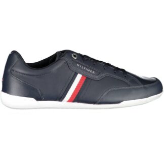 Tommy Hilfiger - White Leather Men Sneaker