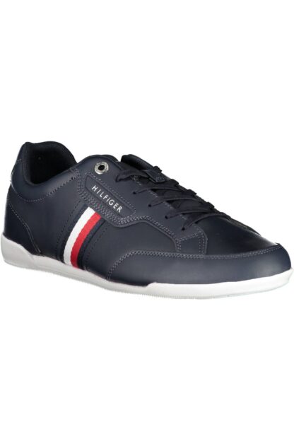 Tommy Hilfiger - Blue Polyester Men Sneaker