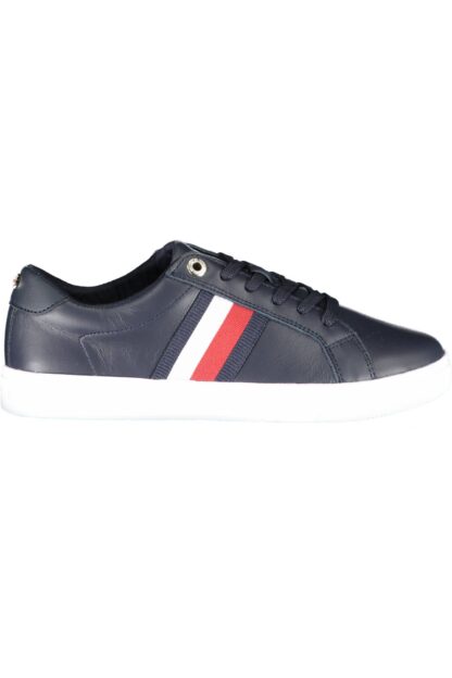 Tommy Hilfiger - Blue Leather Women Sneaker