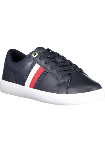 Tommy Hilfiger - Blue Leather Women Sneaker