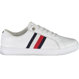 Tommy Hilfiger - Black Leather Women Sneaker