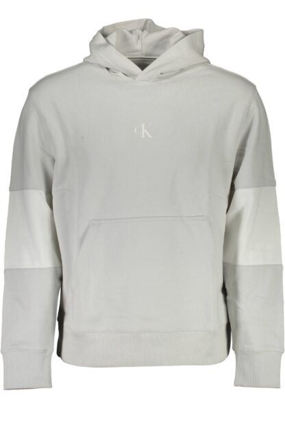 Calvin Klein - Gray Cotton Men Sweater