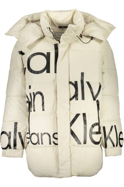 Calvin Klein - Beige Polyester Men Jacket