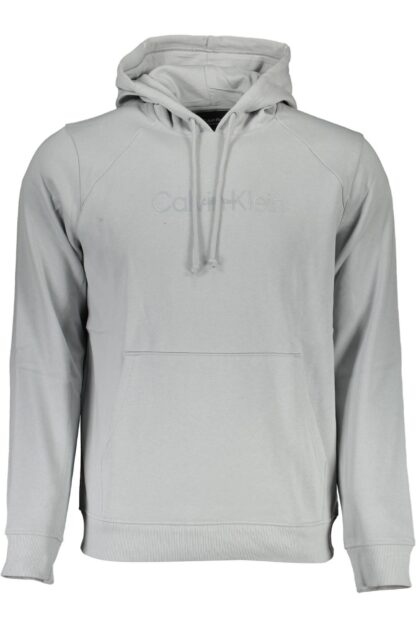 Calvin Klein - Gray Cotton Men Sweater