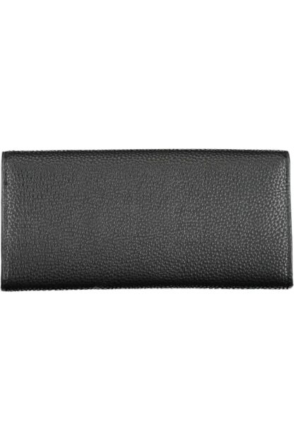 Tommy Hilfiger - Black Polyurethane Women Wallet