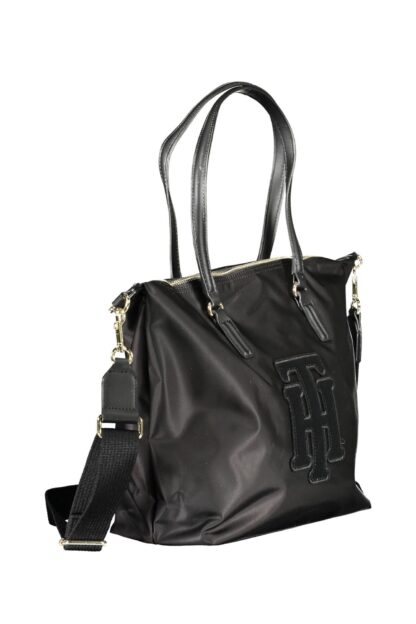 Tommy Hilfiger - Black Nylon Women Handbag