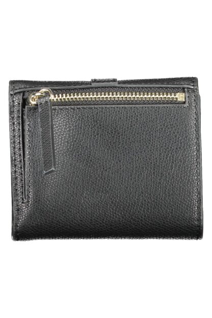 Tommy Hilfiger - Black Polyurethane Women Wallet