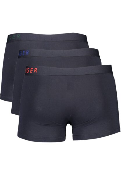 Tommy Hilfiger - Black Cotton Men Boxer