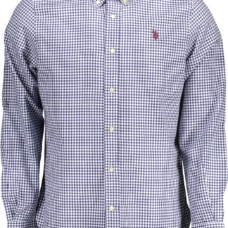 U.S. POLO ASSN. - Light Blue Cotton Men Shirt