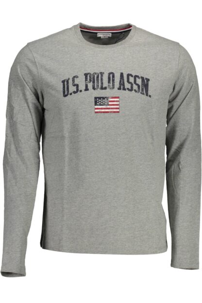 U.S. POLO ASSN. - Gray Cotton Mens TShirt