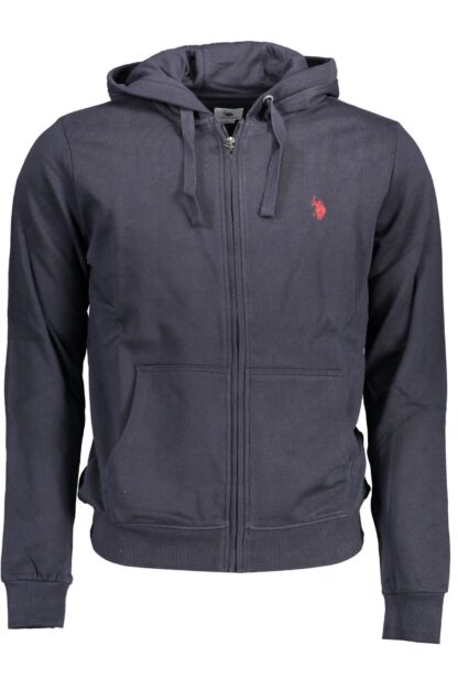 U.S. POLO ASSN. - Blue Cotton Men Sweater