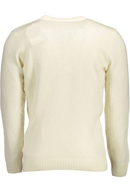 U.S. POLO ASSN. - White Wool Men Sweater