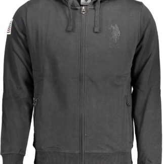 U.S. POLO ASSN. - Black Cotton Men Sweater