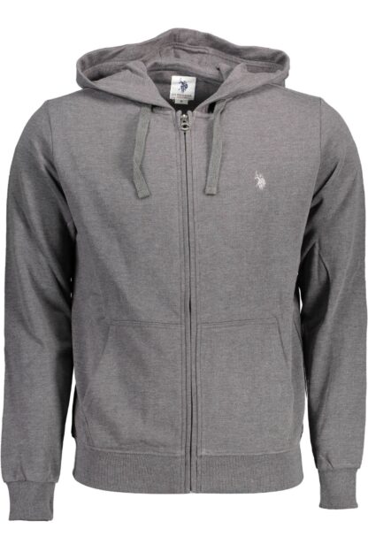 U.S. POLO ASSN. - Gray Cotton Men Sweater