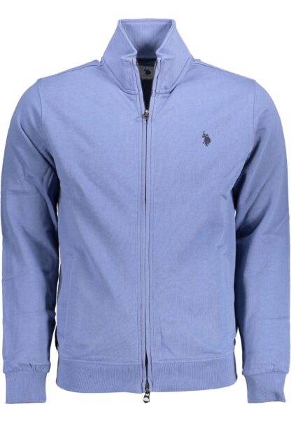 U.S. POLO ASSN. - Blue Cotton Men Sweater