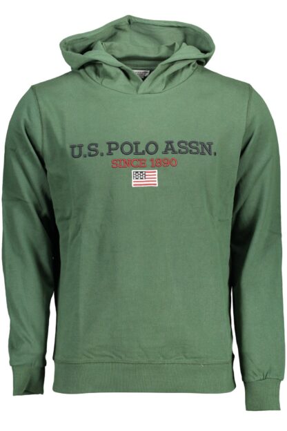 U.S. POLO ASSN. - Green Cotton Men Sweater