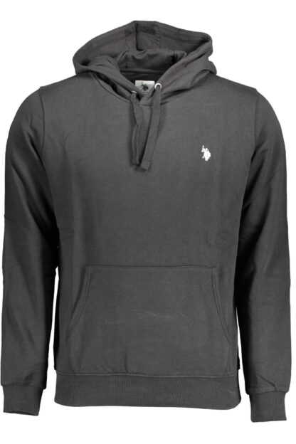 U.S. POLO ASSN. - Black Cotton Men Sweater