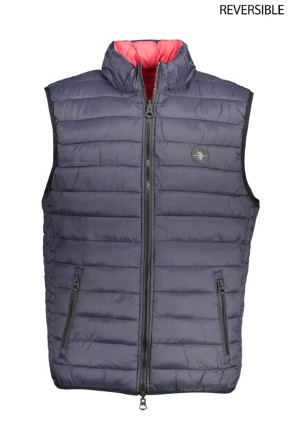 U.S. POLO ASSN. - Blue Nylon Men's Jacket