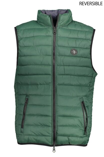 U.S. POLO ASSN. - Green Nylon Mens Jacket