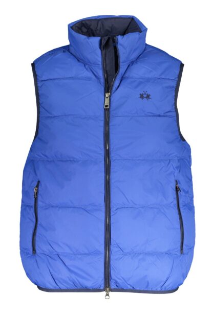 La Martina - Blue Polyamide Men Jacket