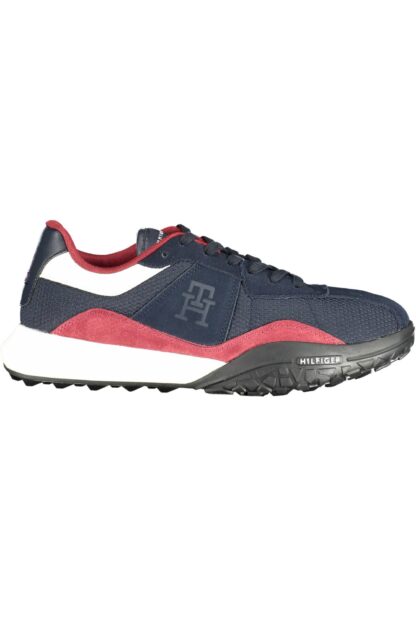 Tommy Hilfiger - Blue Polyester Men Sneaker