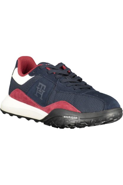 Tommy Hilfiger - Blue Polyester Men Sneaker