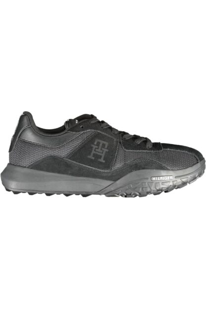 Tommy Hilfiger - Black Polyester Men Sneaker