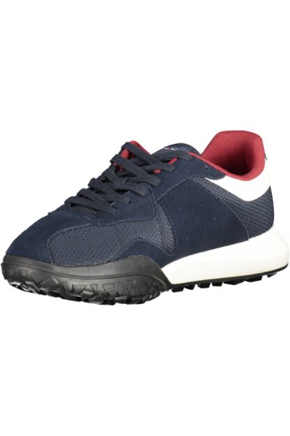 Tommy Hilfiger - Blue Polyester Men Sneaker