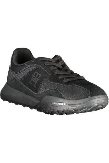 Tommy Hilfiger - Black Polyester Men Sneaker