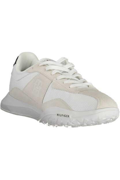 Tommy Hilfiger - White Polyester Men Sneaker