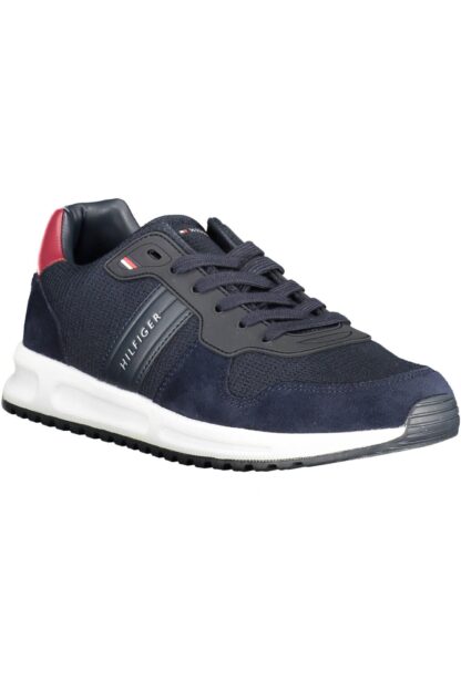 Tommy Hilfiger - Blue Polyester Men Sneaker