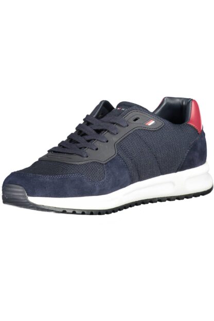 Tommy Hilfiger - Blue Polyester Men Sneaker