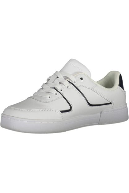 Tommy Hilfiger - White Leather Women Sneaker