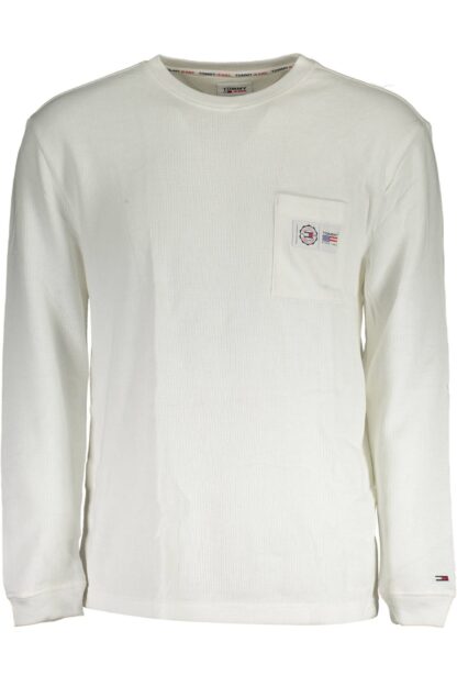 Tommy Hilfiger - White Cotton Men Sweater