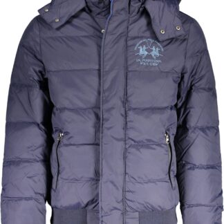 La Martina - Blue Polyamide Men Jacket