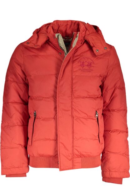 La Martina - Orange Polyamide Men Jacket